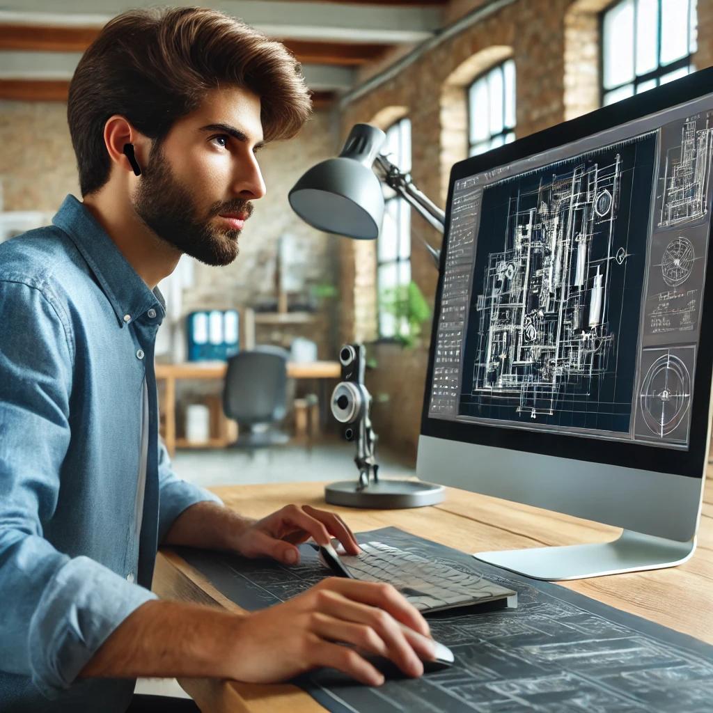 A_draftsman_using_advanced_drafting_software_on_a_